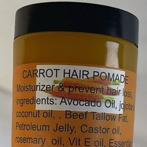 Carrots Tallow Hair Pomade